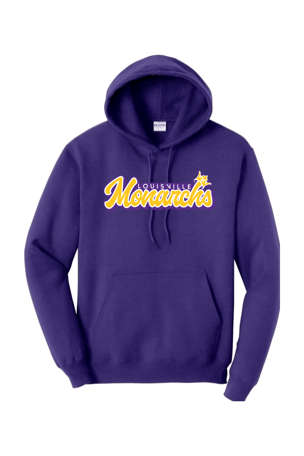 Louisville Monarchs LC Adult Heavyweight Hoodie Signature Lacrosse