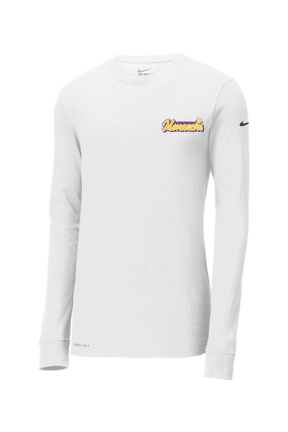 Louisville Monarchs LC Nike Dri-FIT Cotton/Poly Long Sleeve Tee Signature Lacrosse