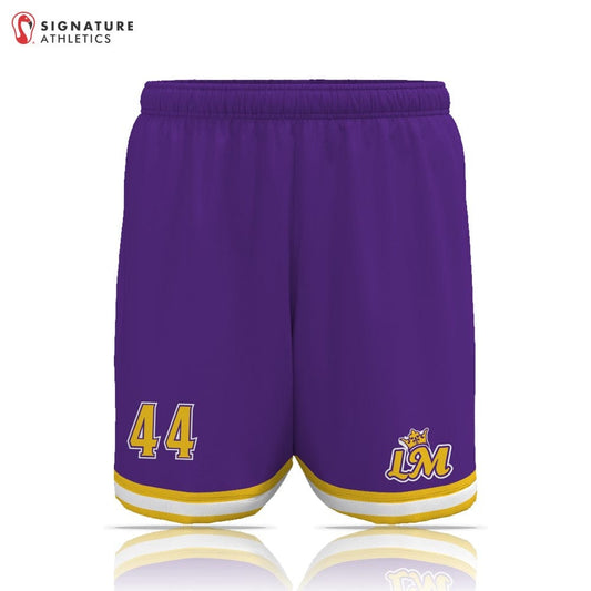 Louisville Monarchs National Lacrosse Men's Purple Game Shorts: 2026 Signature Lacrosse