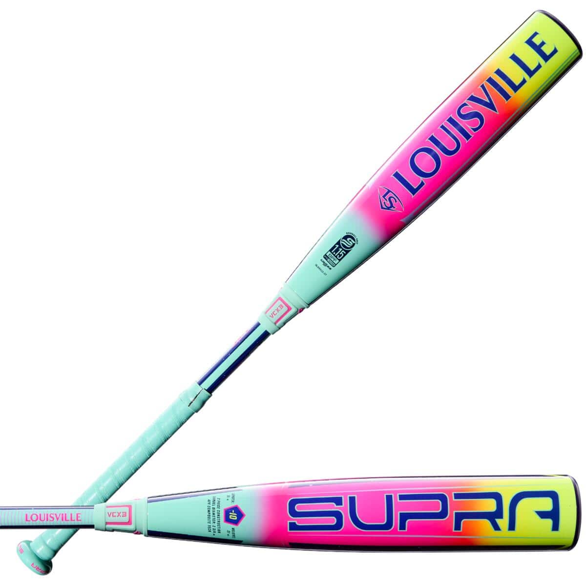 Louisville Slugger 2027 Supra -10 USSSA Baseball Bat Signature Lacrosse