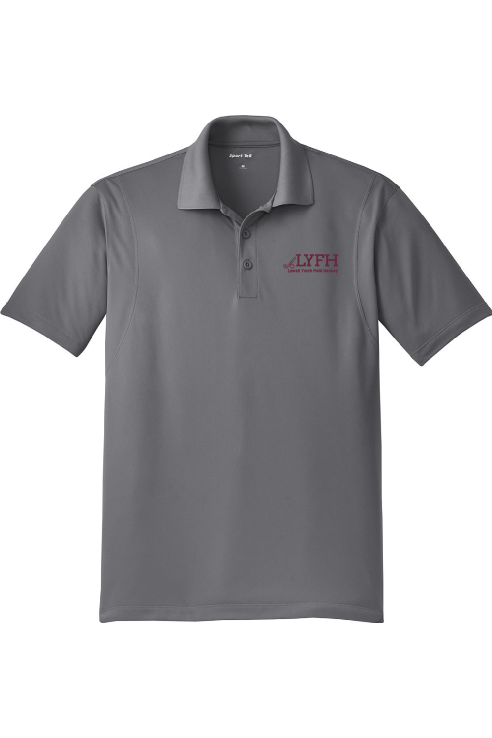 Lowell Field Hockey Adult Embroidered Athletic Polo Signature Lacrosse