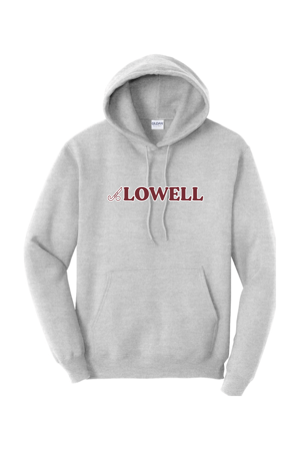 Lowell Field Hockey Adult Heavyweight Hoodie Signature Lacrosse