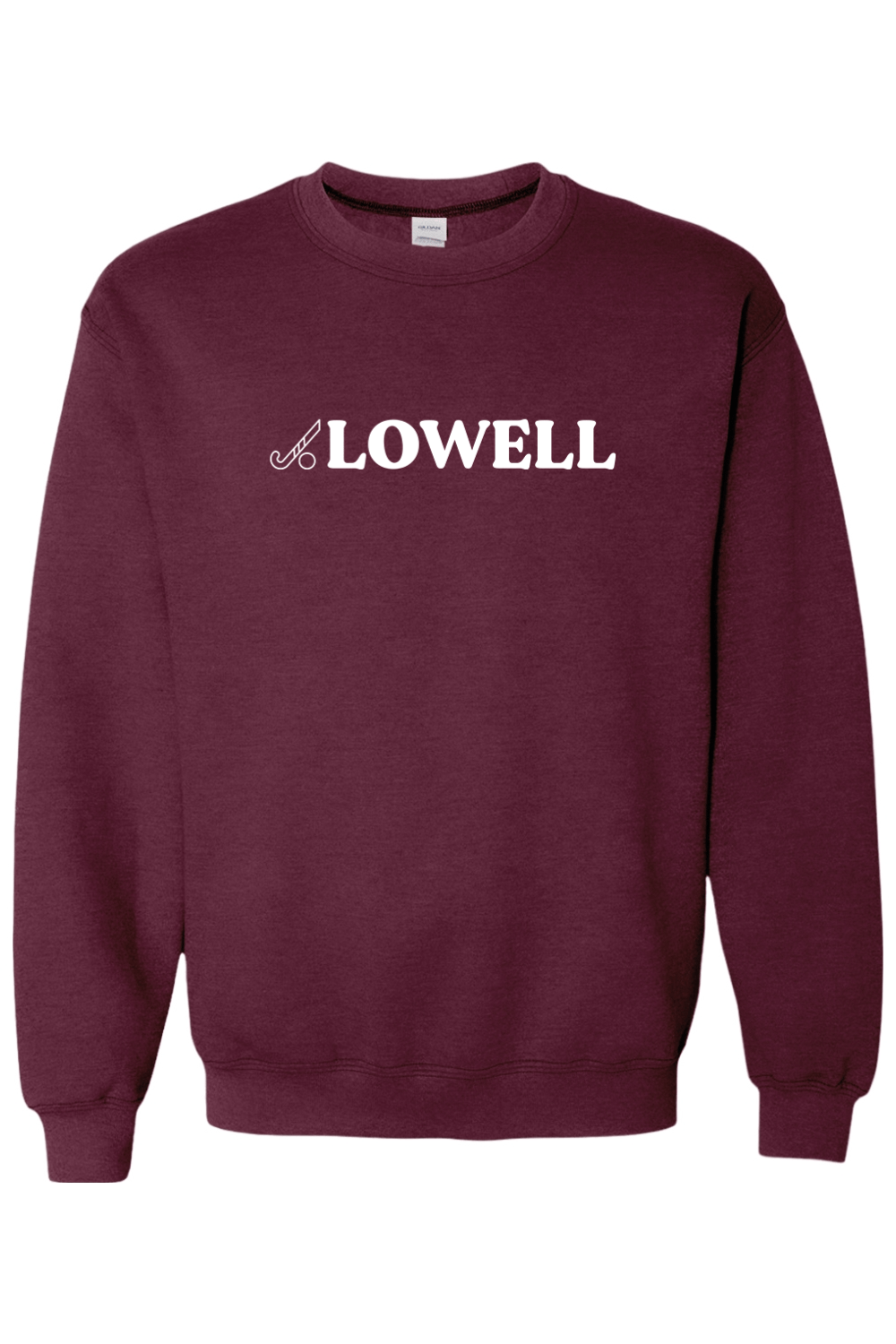 Lowell Field Hockey Adult Heavyweight Sweatshirt Signature Lacrosse