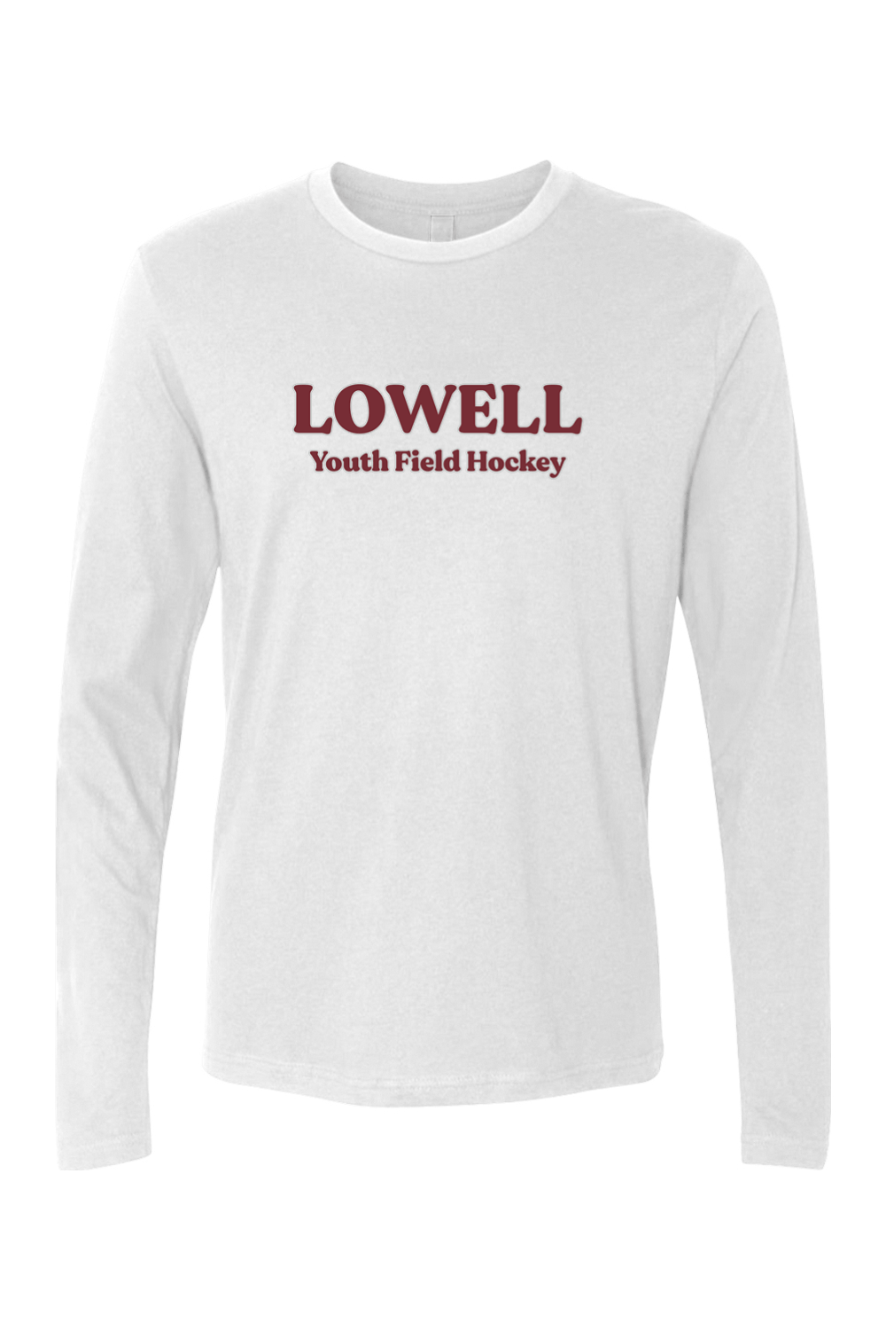 Lowell Field Hockey Adult Long Sleeve T-Shirt Signature Lacrosse