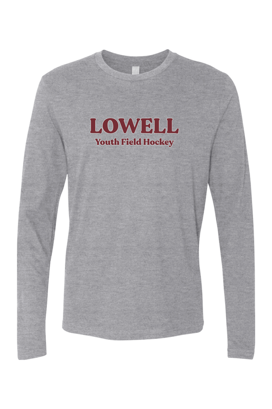 Lowell Field Hockey Adult Long Sleeve T-Shirt Signature Lacrosse