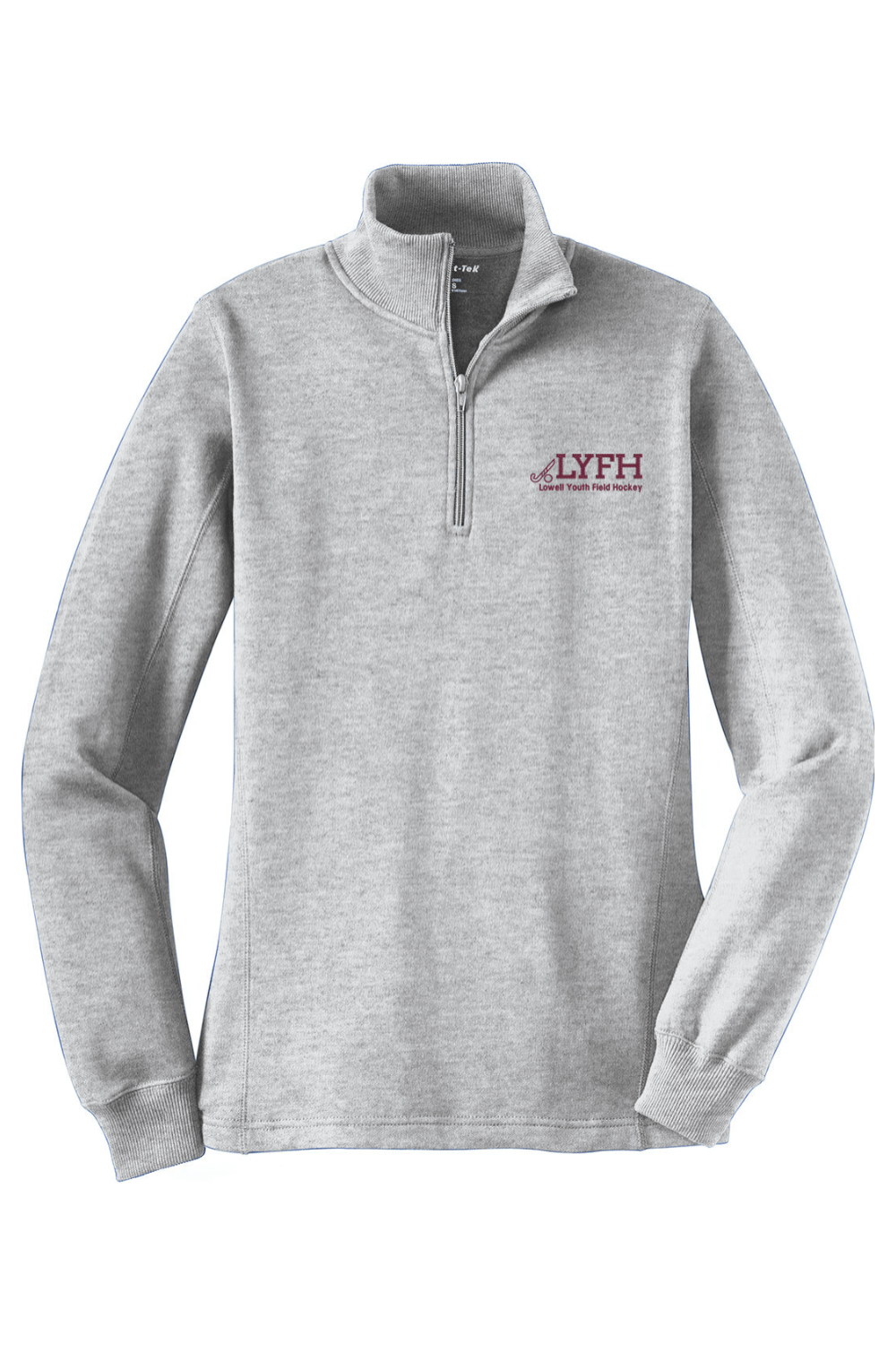 Lowell Field Hockey Adult Women's Embroidered Quarter-Zip Pullover Signature Lacrosse