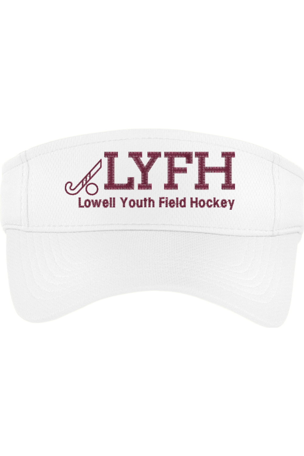 Lowell Field Hockey Embroidered Visor Signature Lacrosse
