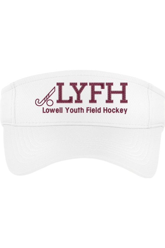 Lowell Field Hockey Embroidered Visor Signature Lacrosse