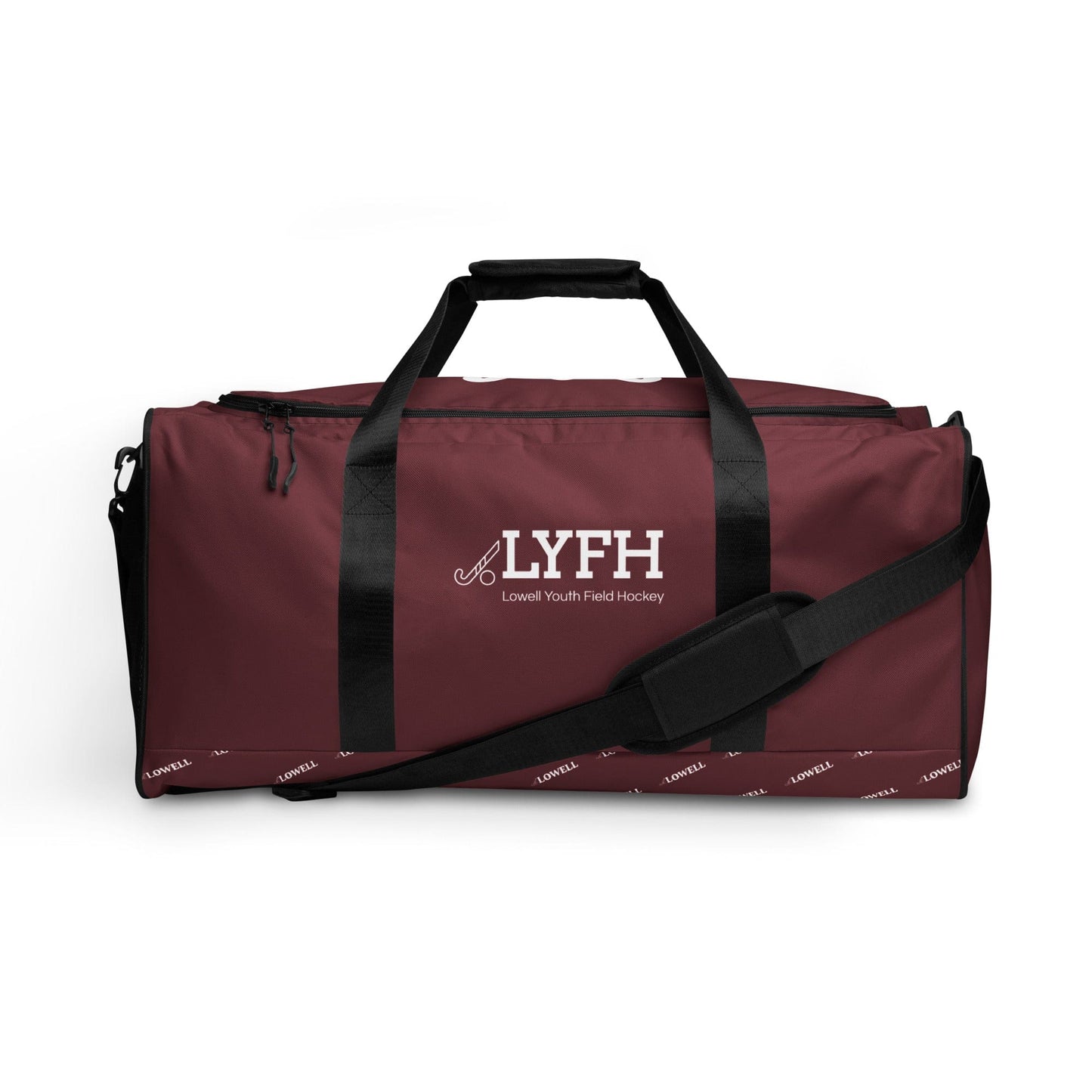Lowell Field Hockey Sideline Duffel Bag Signature Lacrosse