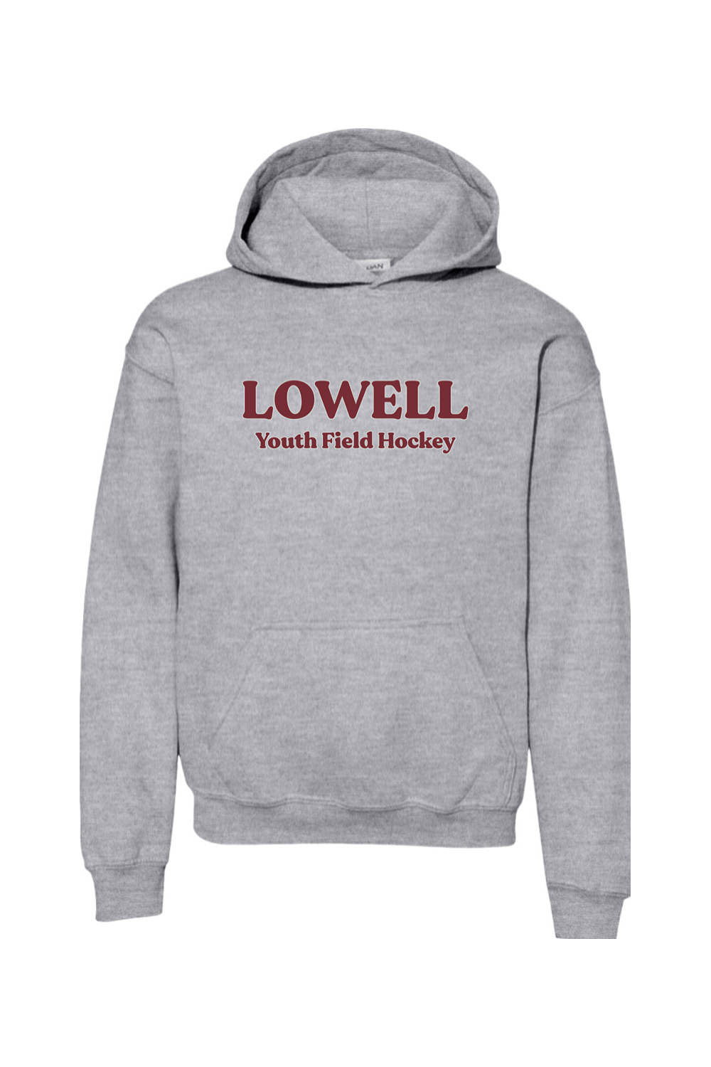 Lowell Field Hockey Youth Hoodie Signature Lacrosse