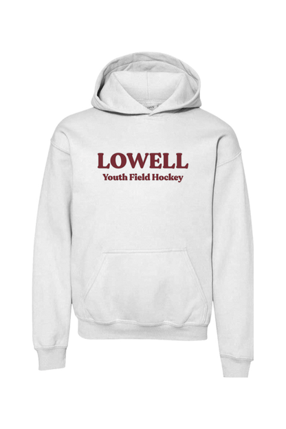 Lowell Field Hockey Youth Hoodie Signature Lacrosse