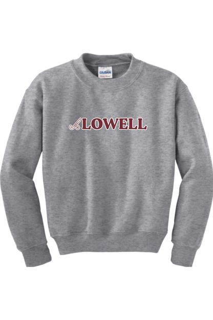 Lowell Field Hockey Youth Sweatshirt Signature Lacrosse