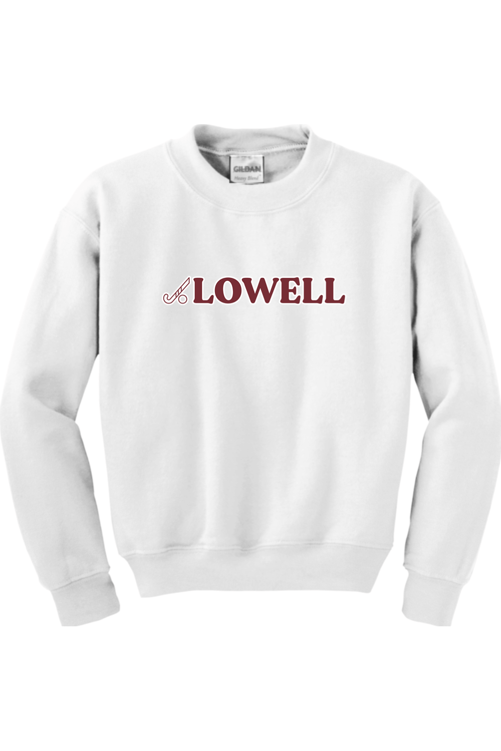 Lowell Field Hockey Youth Sweatshirt Signature Lacrosse