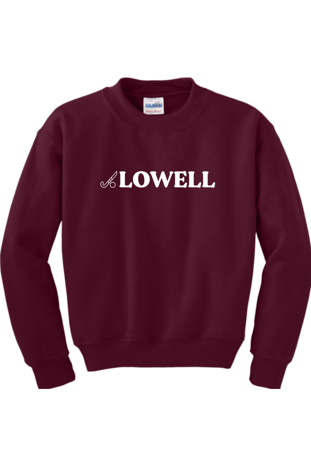 Lowell Field Hockey Youth Sweatshirt Signature Lacrosse