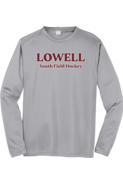 Lowell Youth Field Hockey Sport-Tek Long Sleeve PosiCharge Competitor Tee Signature Lacrosse