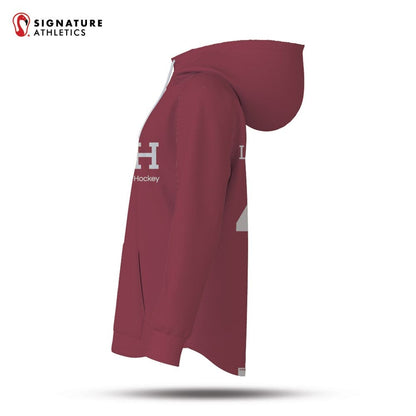 Lowell Youth Field Hockey Women's Pro Dye Sub Scuba Hoodie Signature Lacrosse