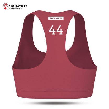 Lowell Youth Field Hockey Women's Pro Sports Bra Signature Lacrosse