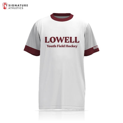 Lowell Youth Field Hockey Women's Short Sleeve Player Tech Tee: Lowell Signature Lacrosse