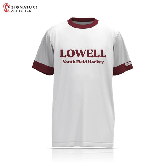 Lowell Youth Field Hockey Women's Short Sleeve Player Tech Tee: Lowell Signature Lacrosse