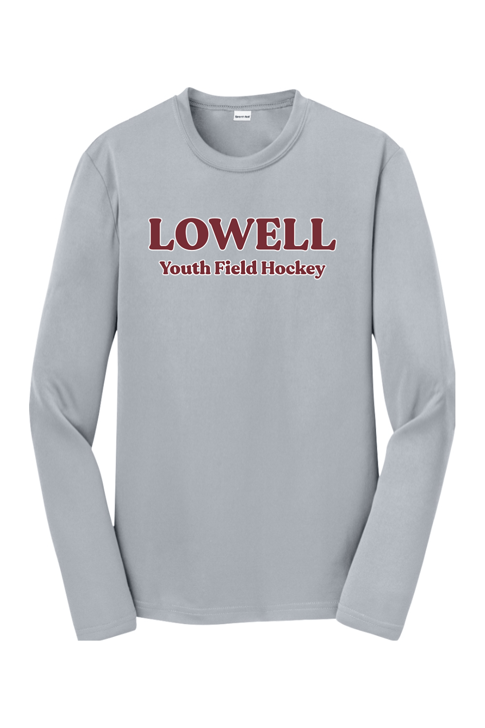 Lowell Youth Field Hockey Youth Sport-Tek Long Sleeve Performance Tee Signature Lacrosse