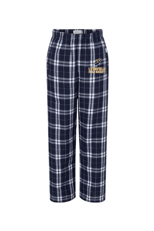 Lynnfield FH Youth Flannel Pants Signature Lacrosse