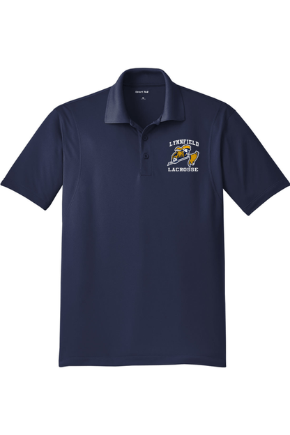 Lynnfield Lacrosse Adult Embroidered Athletic Polo Signature Lacrosse
