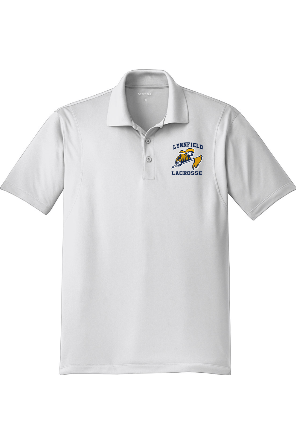 Lynnfield Lacrosse Adult Embroidered Athletic Polo Signature Lacrosse