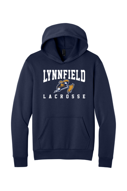 Lynnfield Lacrosse Easy Fleece Pullover Hooded Sweatshirt Signature Lacrosse