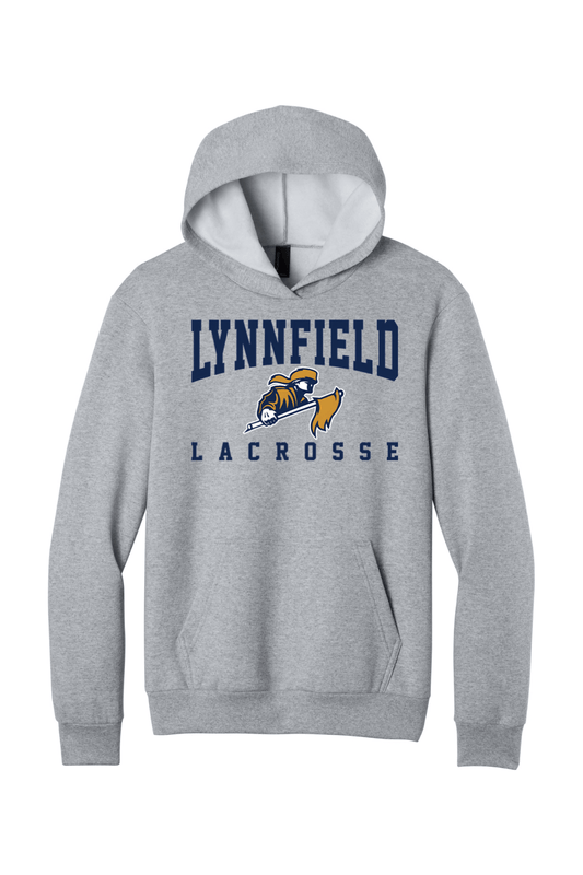 Lynnfield Lacrosse Easy Fleece Pullover Hooded Sweatshirt Signature Lacrosse