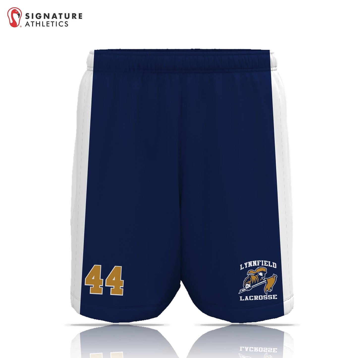 Lynnfield Youth Lacrosse Men's Game Shorts: 1st Grade Signature Lacrosse