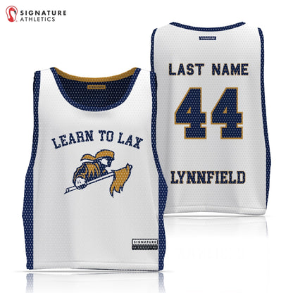 Lynnfield Youth Lacrosse Men's LEARN TO LAX Reversible Pinnie Signature Lacrosse