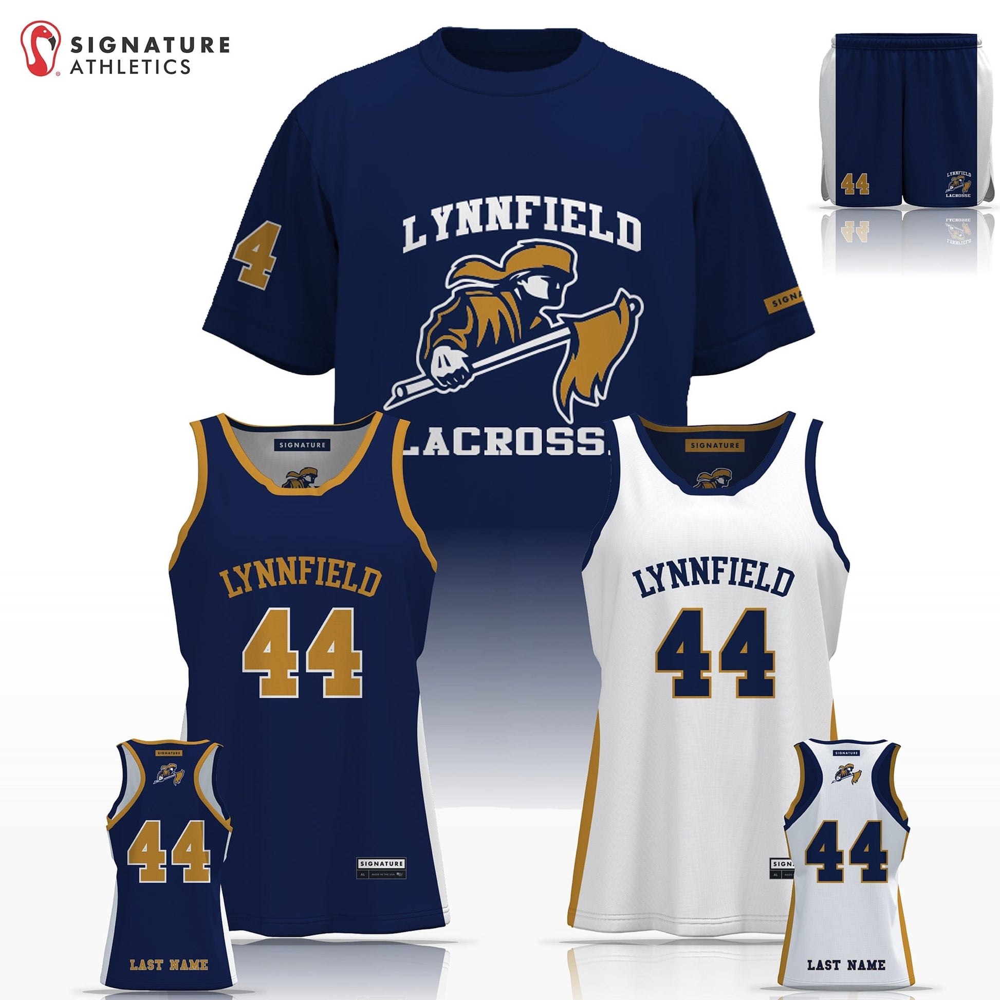 Lynnfield Youth Lacrosse Women's 3 Piece Player Package: 7th Grade Signature Lacrosse