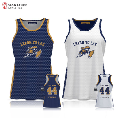 Lynnfield Youth Lacrosse Women's LEARN TO LAX Reversible Pinnie Signature Lacrosse