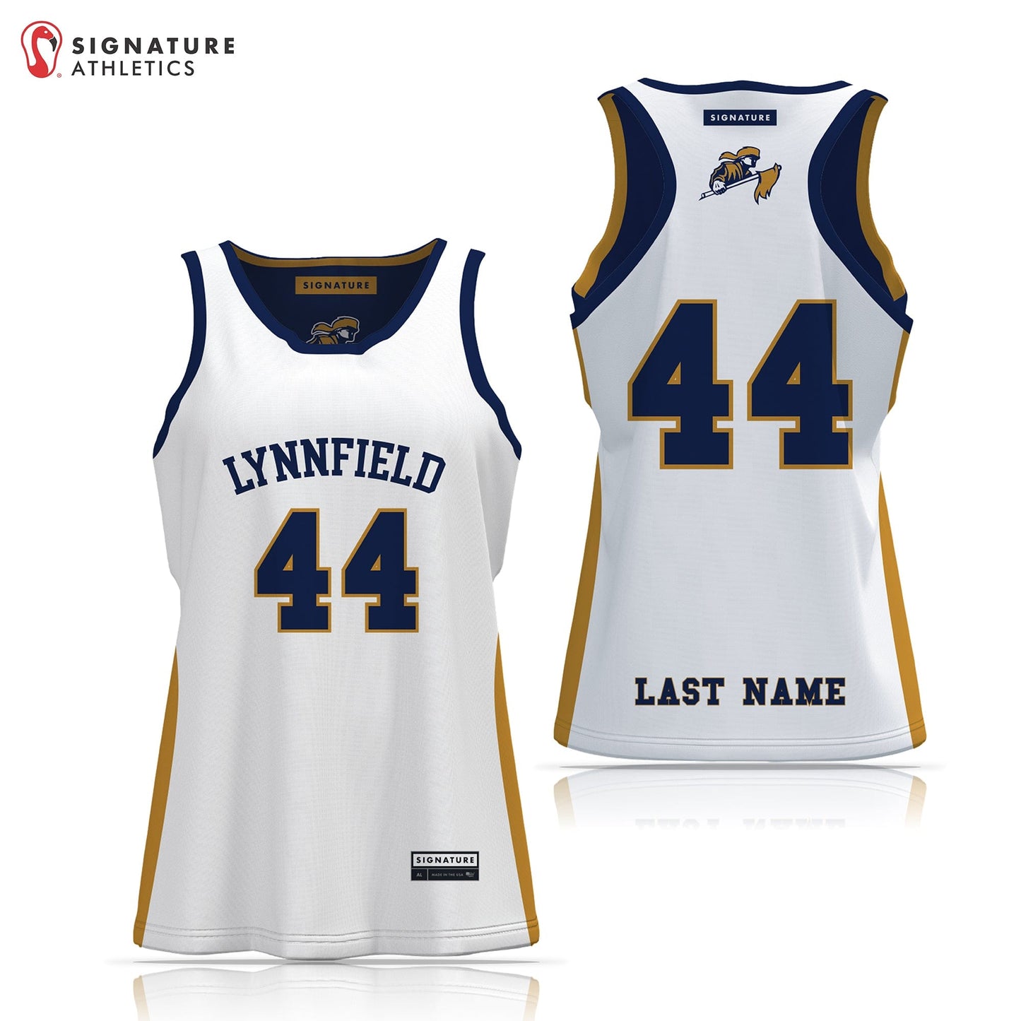 Lynnfield Youth Lacrosse Women's Reversible Game Pinnie Signature Lacrosse