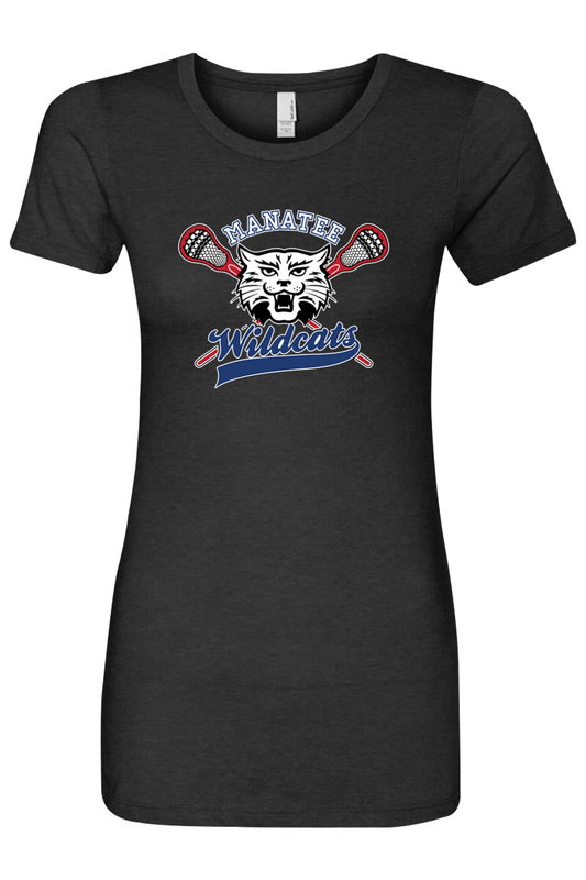 Manatee Wildcats LC Adult Women's T-Shirt Signature Lacrosse