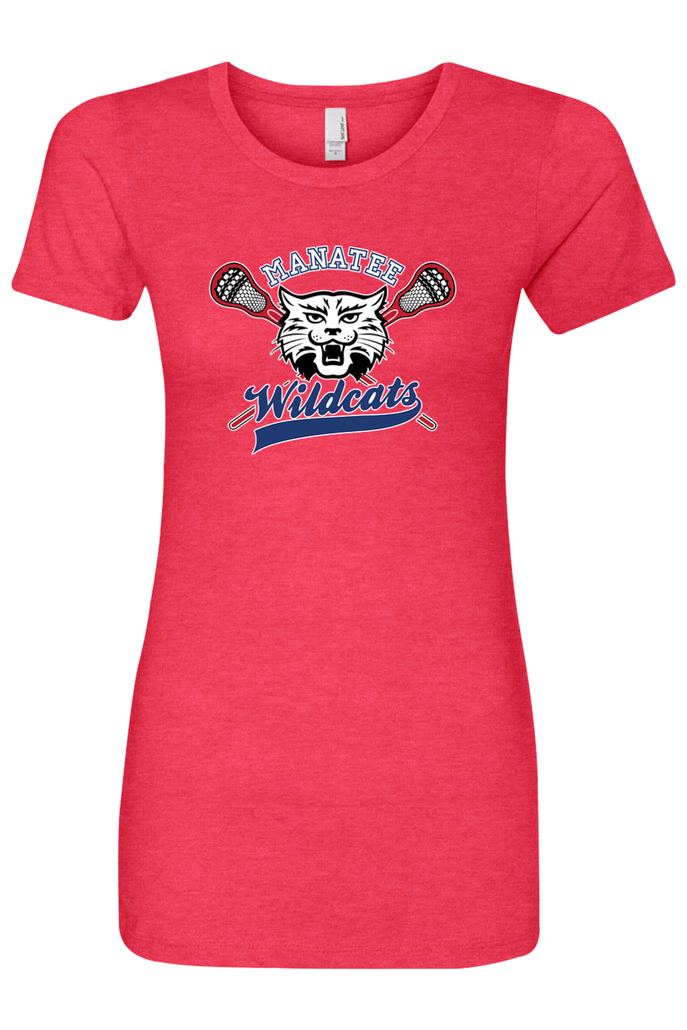 Manatee Wildcats LC Adult Women's T-Shirt Signature Lacrosse