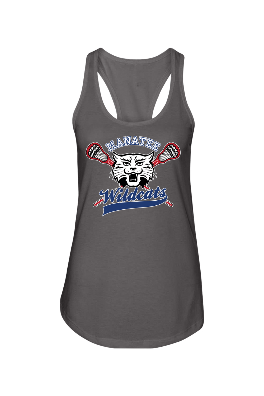 Manatee Wildcats LC Adult Women's Tank Top Signature Lacrosse