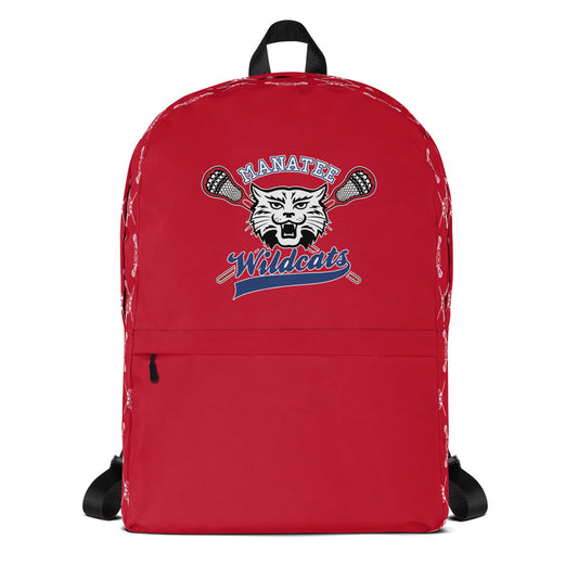 Manatee Wildcats LC Sublimated Travel Backpack Signature Lacrosse