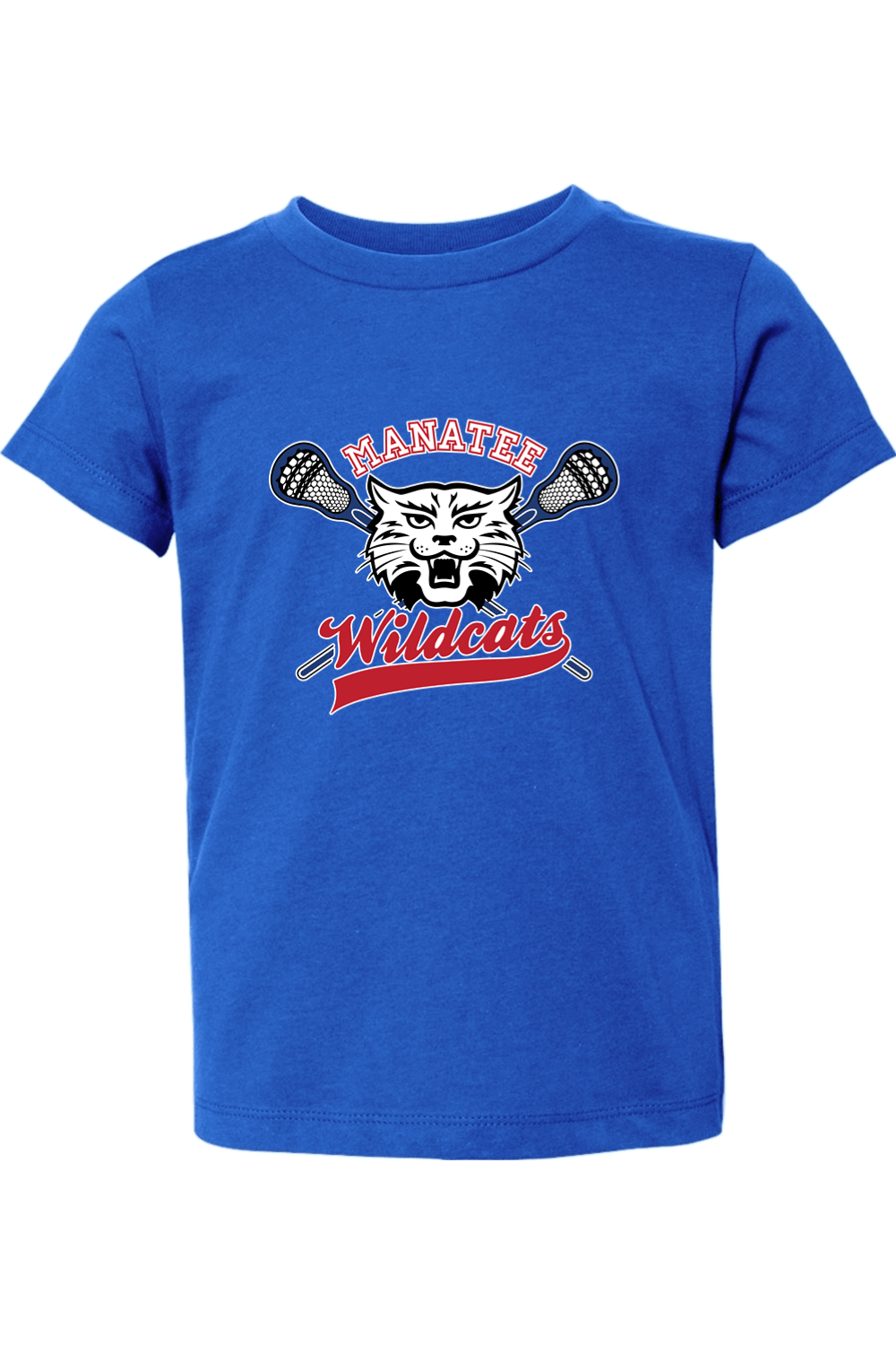 Manatee Wildcats LC Toddler T-Shirt Signature Lacrosse