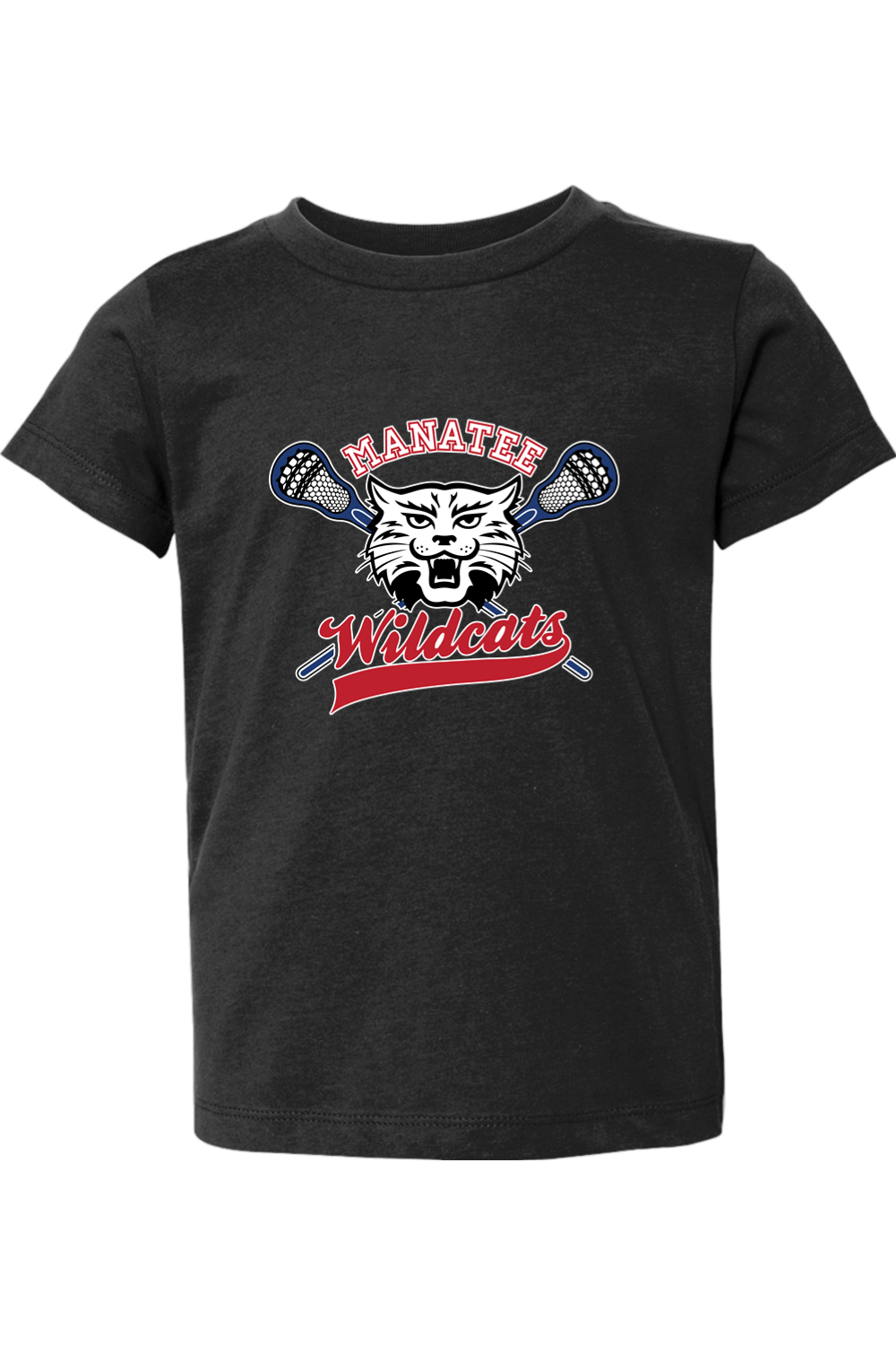 Manatee Wildcats LC Toddler T-Shirt Signature Lacrosse