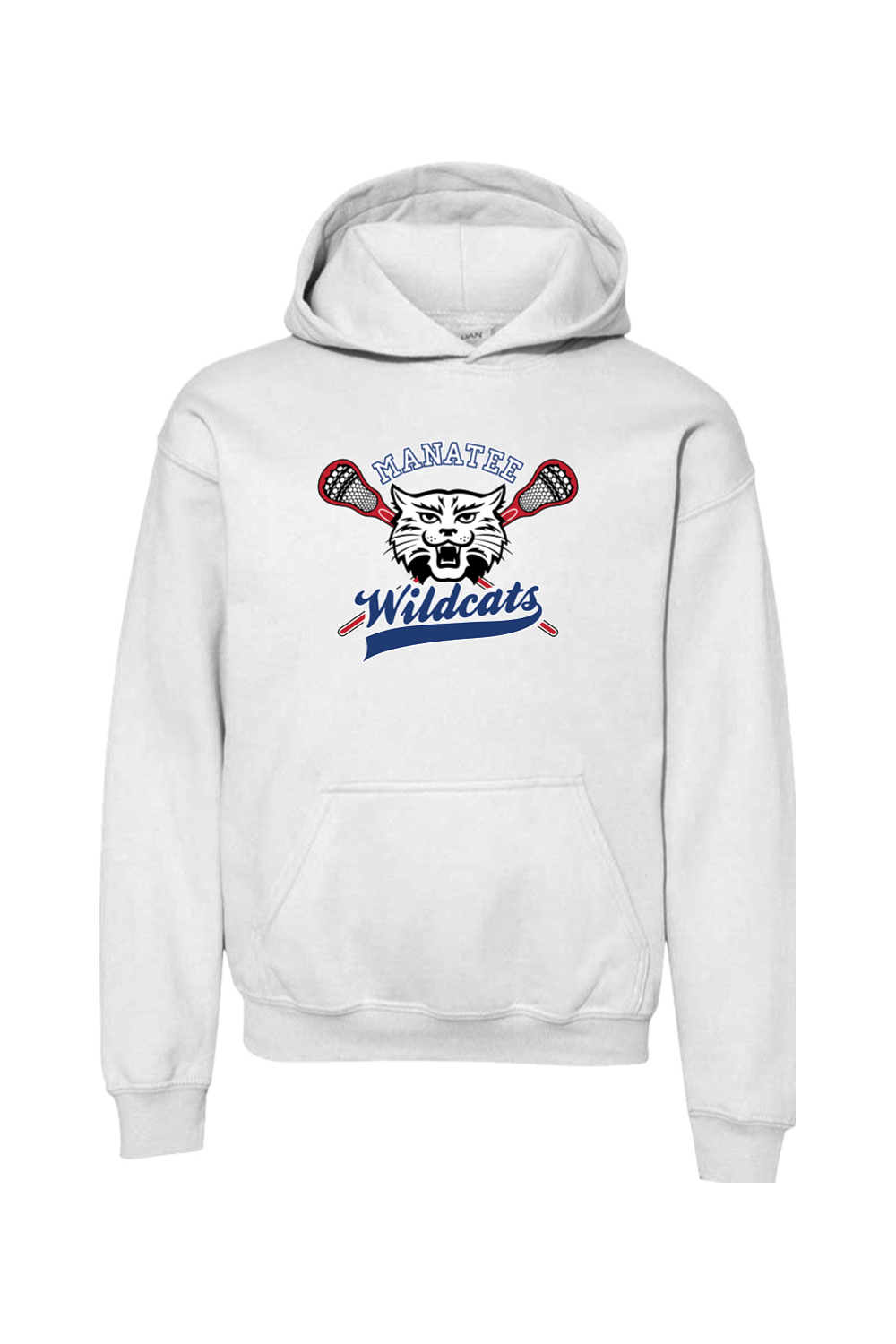 Manatee Wildcats LC Youth Hoodie Signature Lacrosse