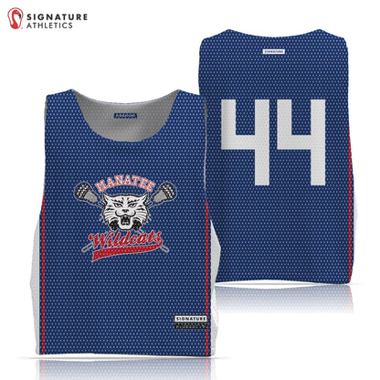 Manatee Wildcats Men's Player Game Pinnie Signature Lacrosse