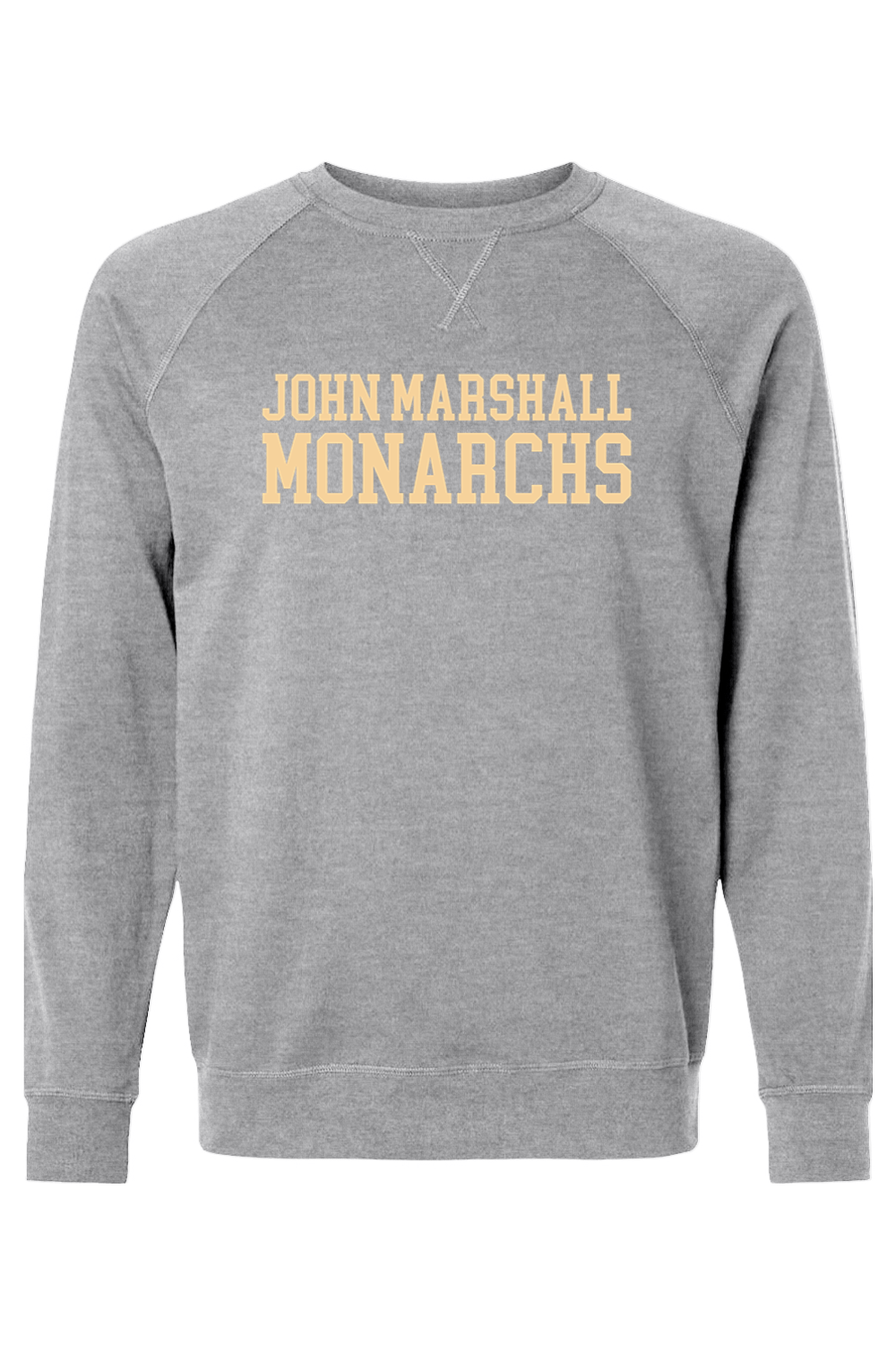 Marshall County YJ Lacrosse Adult Heavyweight Raglan Long Sleeve Signature Lacrosse