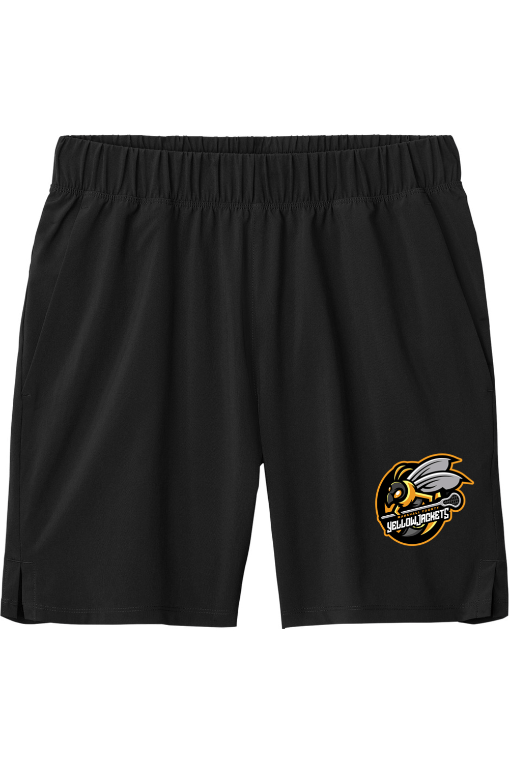 Marshall Yellow Jackets LC Adult Athletic Men's Shorts Signature Lacrosse