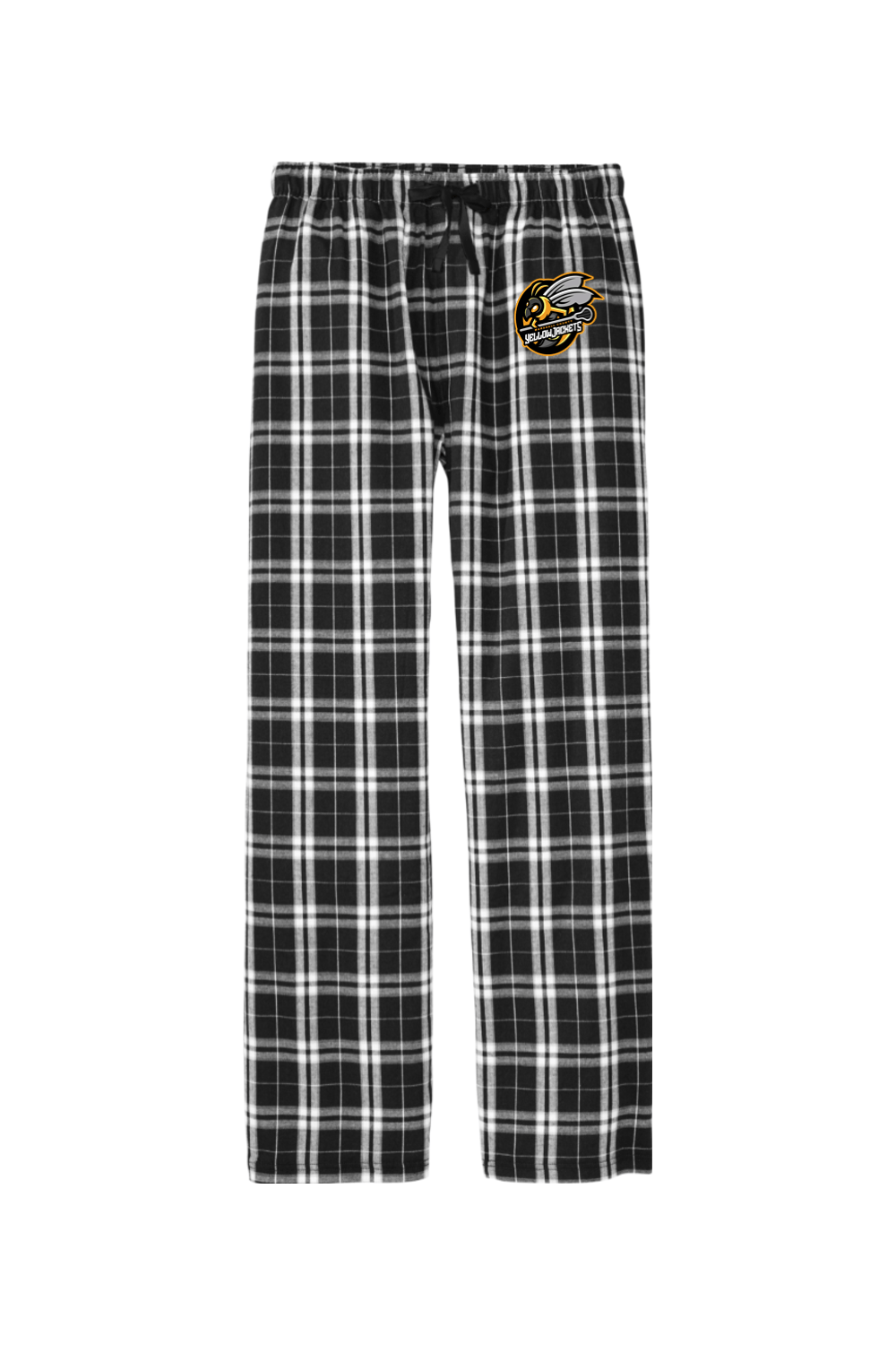 Marshall Yellow Jackets LC Adult Men's Flannel Plaid Pants Signature Lacrosse