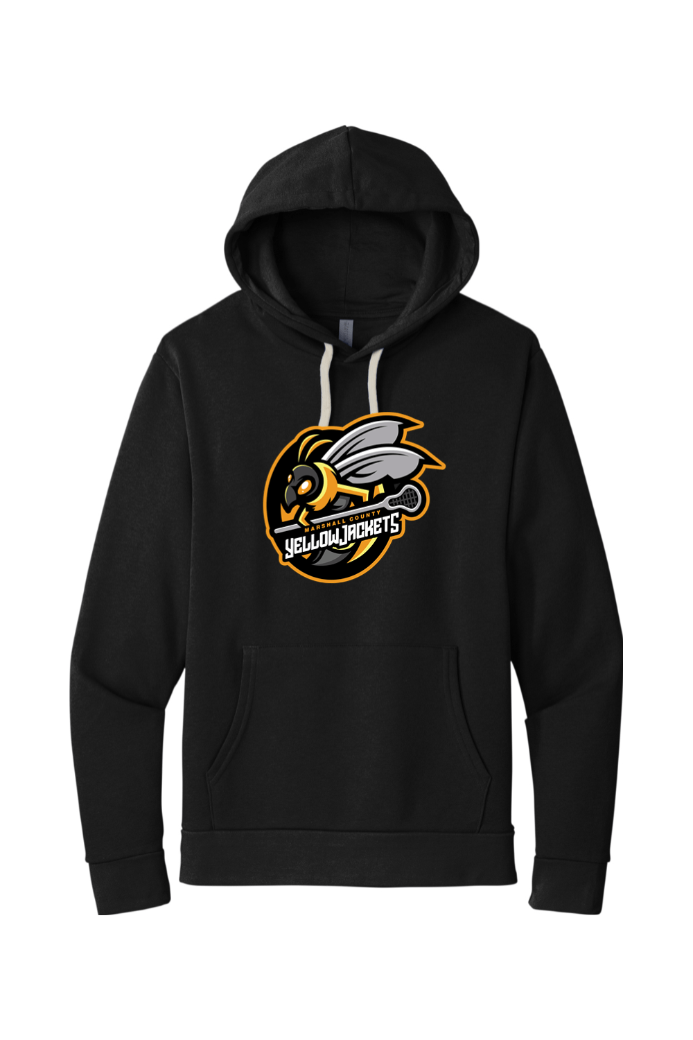 Marshall Yellow Jackets LC Adult Premium Lightweight Hoodie Signature Lacrosse