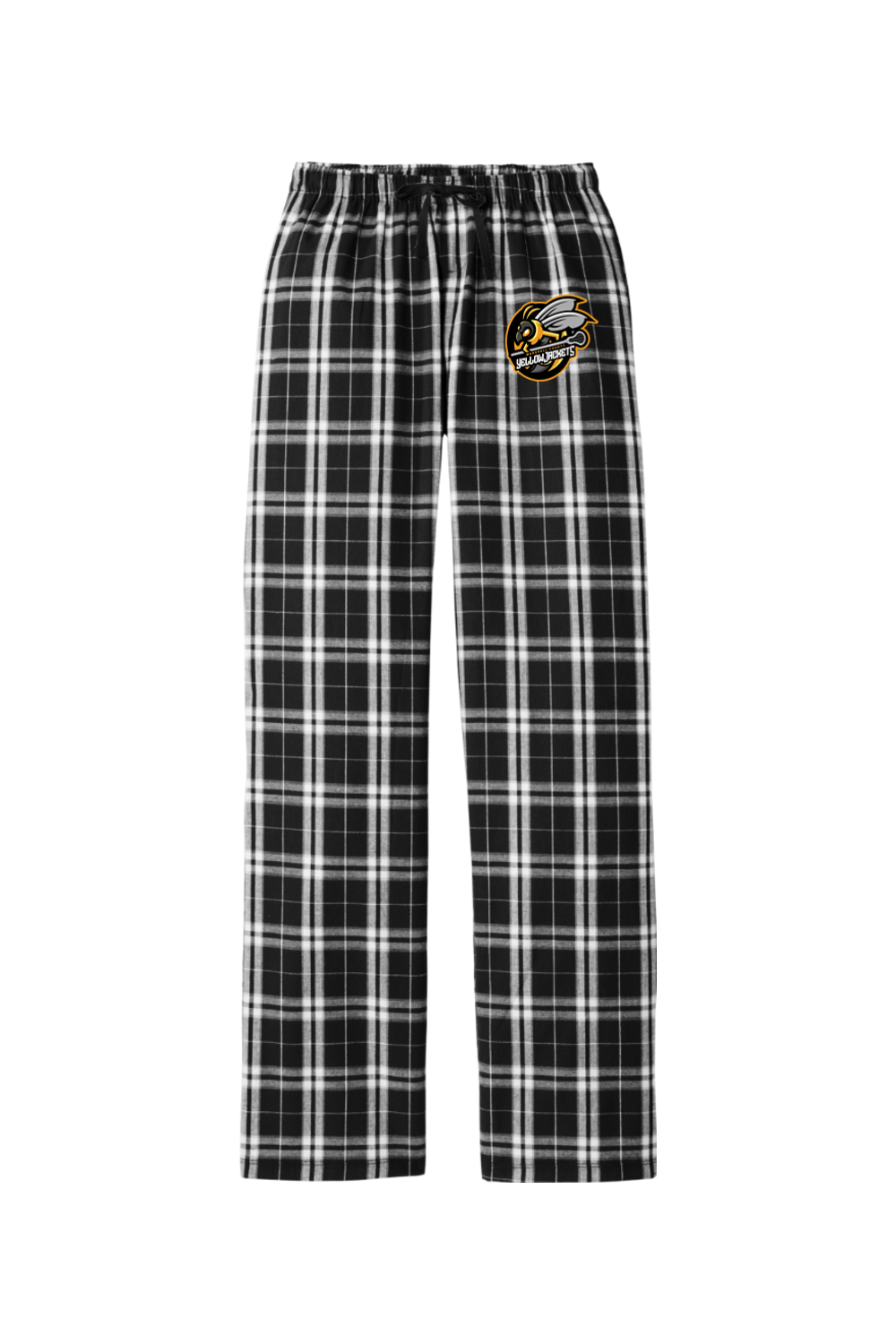 Marshall Yellow Jackets LC Adult Women's Flannel Plaid Pants Signature Lacrosse