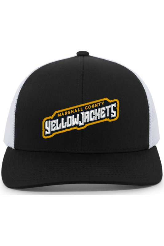 Marshall Yellow Jackets LC Embroidered Trucker Hat Signature Lacrosse