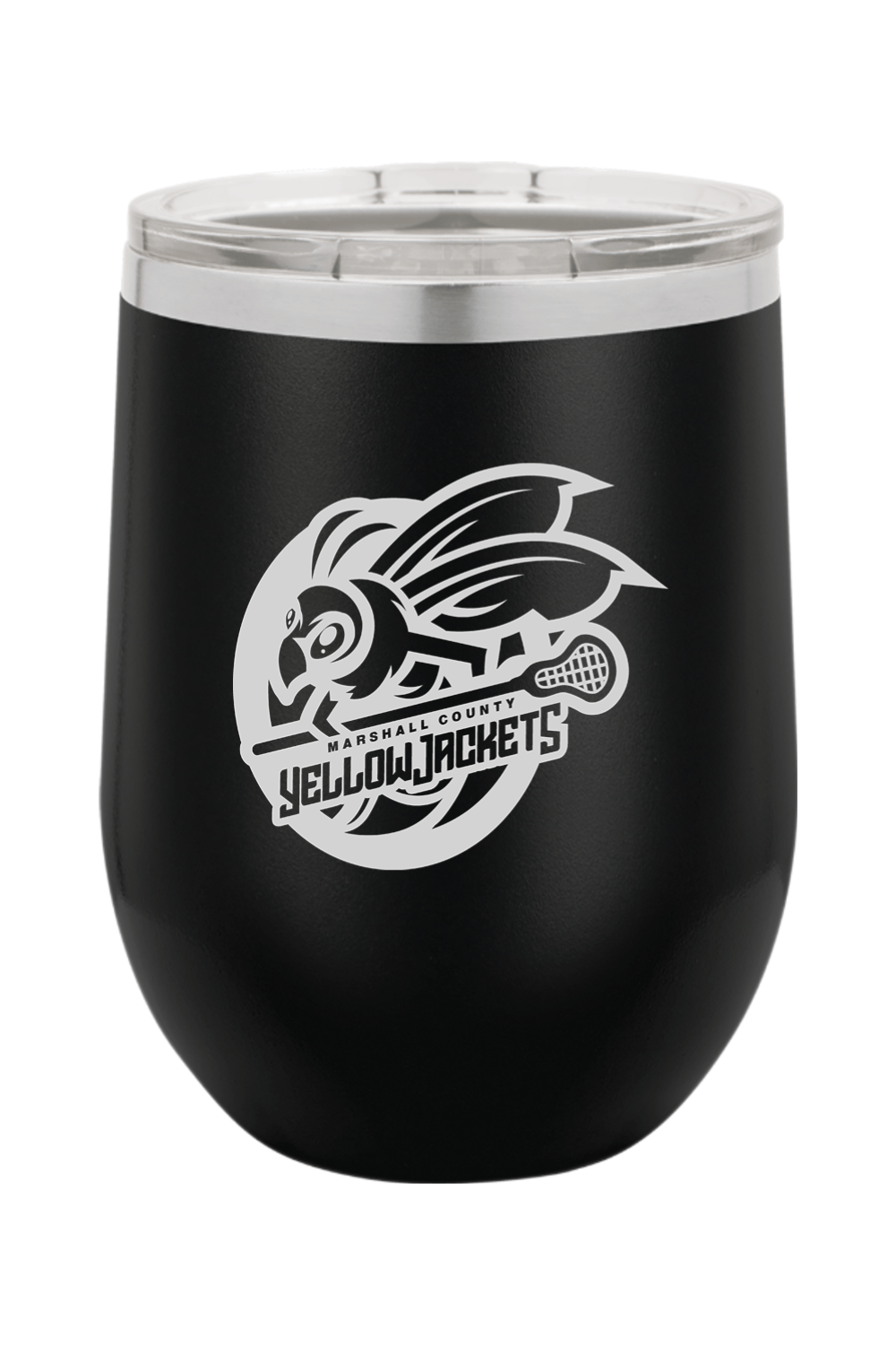 Marshall Yellow Jackets LC Insulated Wine Tumbler Signature Lacrosse