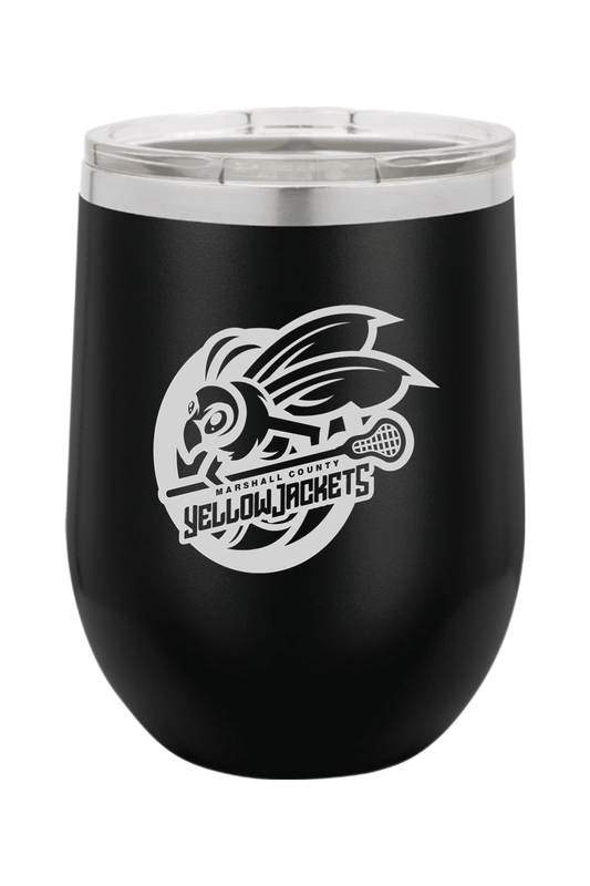 Marshall Yellow Jackets LC Insulated Wine Tumbler Signature Lacrosse